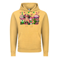 Vintage Mustard mexican coffee cups cafecito Vintage Hoodie - Jasminsmagicworld