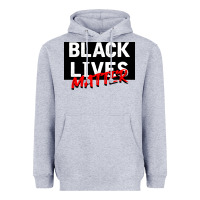 Heather Grey Black Lives Matter Heavyweight Hoodie - Bettercallsaul