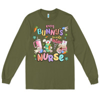 Army Green every favorite bunnys nurse Long Sleeve Tee - MaliasSmallBusiness
