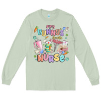 Matcha every favorite bunnys nurse Long Sleeve Tee - MaliasSmallBusiness