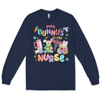 Navy every favorite bunnys nurse Long Sleeve Tee - MaliasSmallBusiness