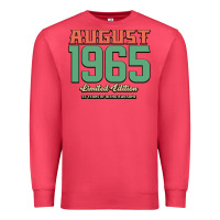 Cardinal August 1965 Limited Edition 55 Years Of Being Awesome Premium Sweatshirt - Bettercallsaul