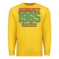 Lemon August 1965 Limited Edition 55 Years Of Being Awesome Premium Sweatshirt - Bettercallsaul