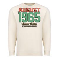 Sandshell August 1965 Limited Edition 55 Years Of Being Awesome Premium Sweatshirt - Bettercallsaul