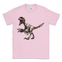 Bubblegum Pink Deinonychus Classic Tee - LillyAllenDesigns