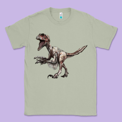 Deinonychus Classic Tee Designed By Lillyallendesigns