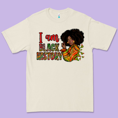 I Am Black History Premium Tee Designed By Zillion Design Studio