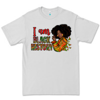 Dove Grey I am black history Premium Tee - Zillion Design Studio