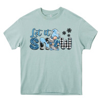 Arona let it snow gnome Heavy Core Tee - BarkalooDesign