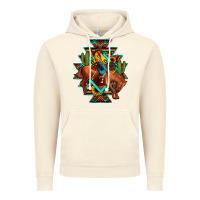 Vintage Artic aztec rodeo cowboy Vintage Hoodie - JahusDesignShop