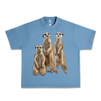 Pebble Blue 3 meerkat Urban Heavy Tee - LillyAllenDesigns