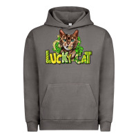 Pigment Tornado Lucky cat St. Patrick's Urban Hoodie - HowdyJamesFarm