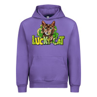 Tulip Lucky cat St. Patrick's Urban Hoodie - HowdyJamesFarm