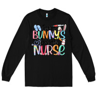 Black every bunny's favorite nurse Long Sleeve Tee - MaliasSmallBusiness