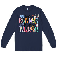 Navy every bunny's favorite nurse Long Sleeve Tee - MaliasSmallBusiness