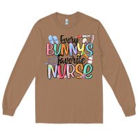 Toasted Coconut every bunny's favorite nurse Long Sleeve Tee - MaliasSmallBusiness