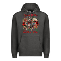 Charcoal Heather Christmas life is better with a pittie Premium Hoodie - JahusDesignShop