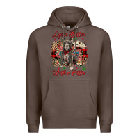Coffee Christmas life is better with a pittie Premium Hoodie - JahusDesignShop