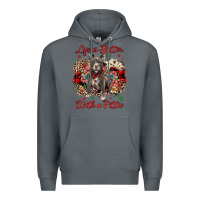 Rock Christmas life is better with a pittie Premium Hoodie - JahusDesignShop