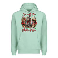 Christmas Life Is Better With A Pittie Premium Hoodie | Teevron