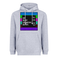 Heather Grey Eat Sleep Chemıstray Repeat Heavyweight Hoodie - Bettercallsaul