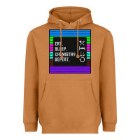 Meerkat Eat Sleep Chemıstray Repeat Heavyweight Hoodie - Bettercallsaul