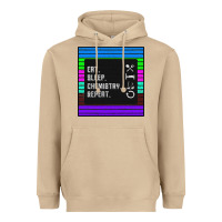 Mushroom Eat Sleep Chemıstray Repeat Heavyweight Hoodie - Bettercallsaul