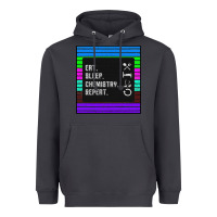 Smoke Eat Sleep Chemıstray Repeat Heavyweight Hoodie - Bettercallsaul