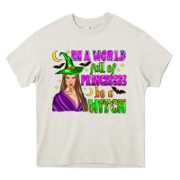 Cream in a world full of princesses be a witch Heavy Core Tee - Zillion Design Studio