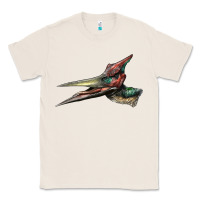 Natural Pteranodon Face Classic Tee - LillyAllenDesigns