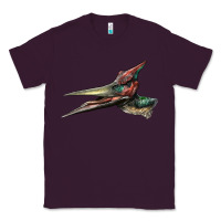 Plum Pteranodon Face Classic Tee - LillyAllenDesigns