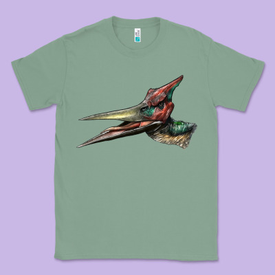 Pteranodon Face Classic Tee Designed By Lillyallendesigns
