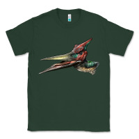 Sports Green Pteranodon Face Classic Tee - LillyAllenDesigns