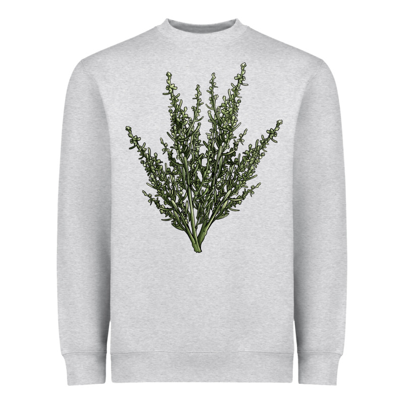 Botanical Sagebrush Illustrations Heavyweight Sweatshirt by LillyAllenDesigns | Teevron