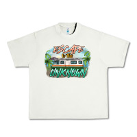 Pistachio escape to the unknown Urban Heavy Tee - NancyCooperArtShop