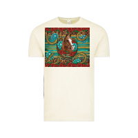 Vintage Arctic western horse horseshoe roses gemstones glitter wooden Vintage Tee - Artiststas