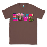 Chestnut love with braunvieh cow Classic Tee - AdoDesignShop