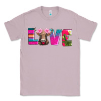 Lilac love with braunvieh cow Classic Tee - AdoDesignShop