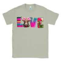 Matcha love with braunvieh cow Classic Tee - AdoDesignShop
