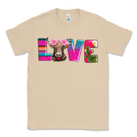 Mushroom love with braunvieh cow Classic Tee - AdoDesignShop