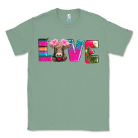 Sage love with braunvieh cow Classic Tee - AdoDesignShop