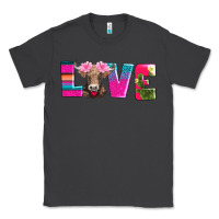 Smoke love with braunvieh cow Classic Tee - AdoDesignShop