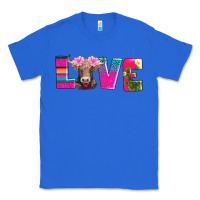True Royal love with braunvieh cow Classic Tee - AdoDesignShop
