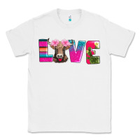 Love With Braunvieh Cow Classic Tee | Teevron
