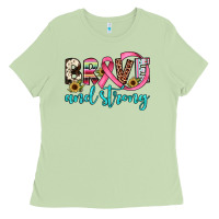 Matcha brave and strong Ladies Tee - JahusDesignShop