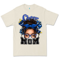 Bone cheer mom messy bun Premium Tee - texasbilliewilder