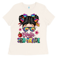 Bone hello third grade kid Ladies Tee - texasbilliewilder