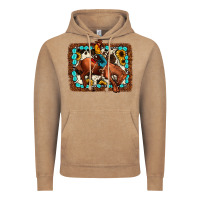 Vintage Coffee rodeo cowboy Vintage Hoodie - JahusDesignShop