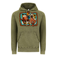 Vintage Olive rodeo cowboy Vintage Hoodie - JahusDesignShop