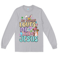 Moon Dust no bunny loves me like jesus Long Sleeve Tee - MaliasSmallBusiness